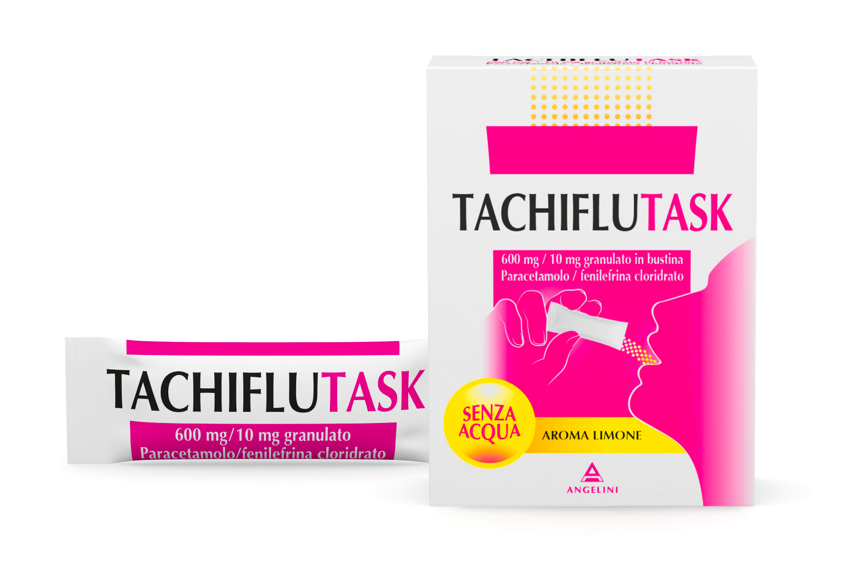 PUOI PROVARE TACHIFLUTASK ALL’AROMA LIMONE